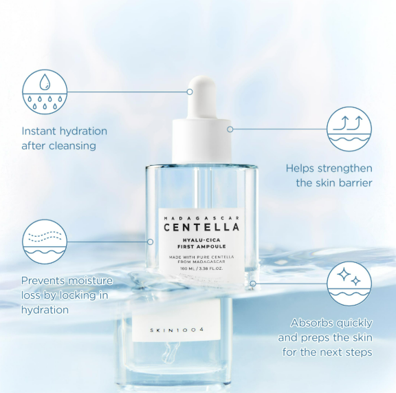 SKIN1004 Madagascar Centella Hyalu-Cica First Ampoule, 100ml