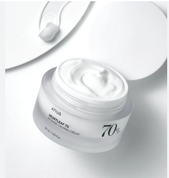 Anua - Heartleaf 70% Intense Calming Cream, 50ml